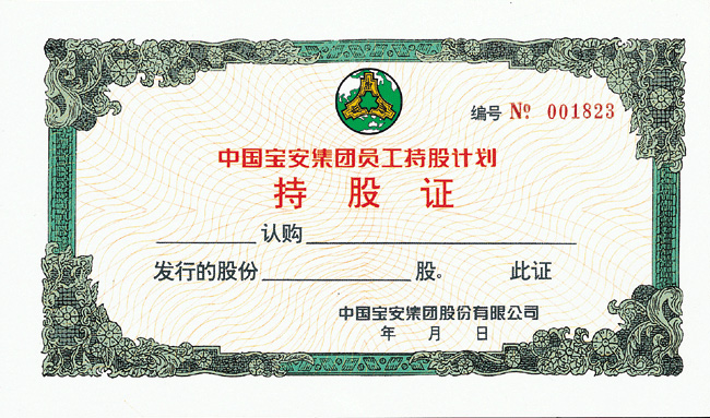 宝安集团(持股证)